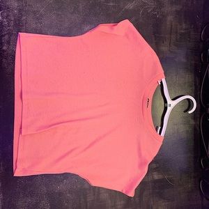 Light pink crop top from SHEIN